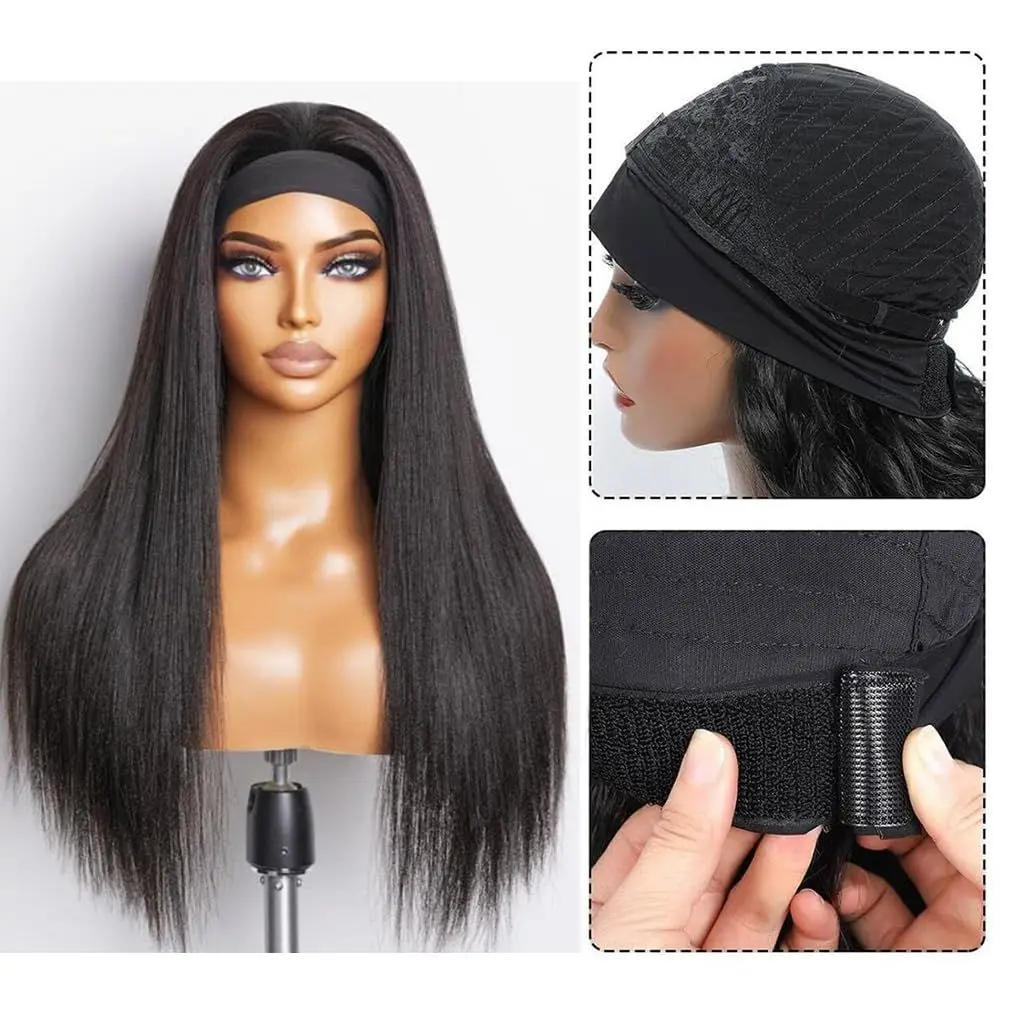 Thumbnail 4 - #13 Popular Human Hair Headband Wigs Choices