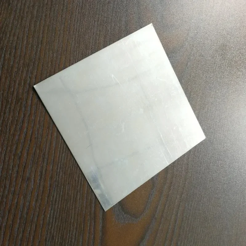 

5pcs/set high purity Zinc Zn Sheet Plate Metal Foil 100mm*100mm*0.5mm lab science material customize cut