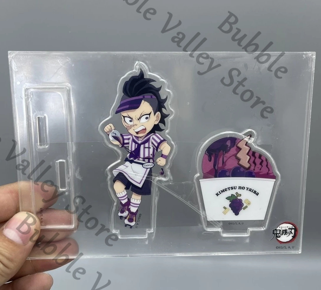 

Demon Slayer натуральное аниме Shinazugawa Genya Kochou Shinobu косплей акриловая фигурка мороженого подставка мультфильм стоящий знак Рождество