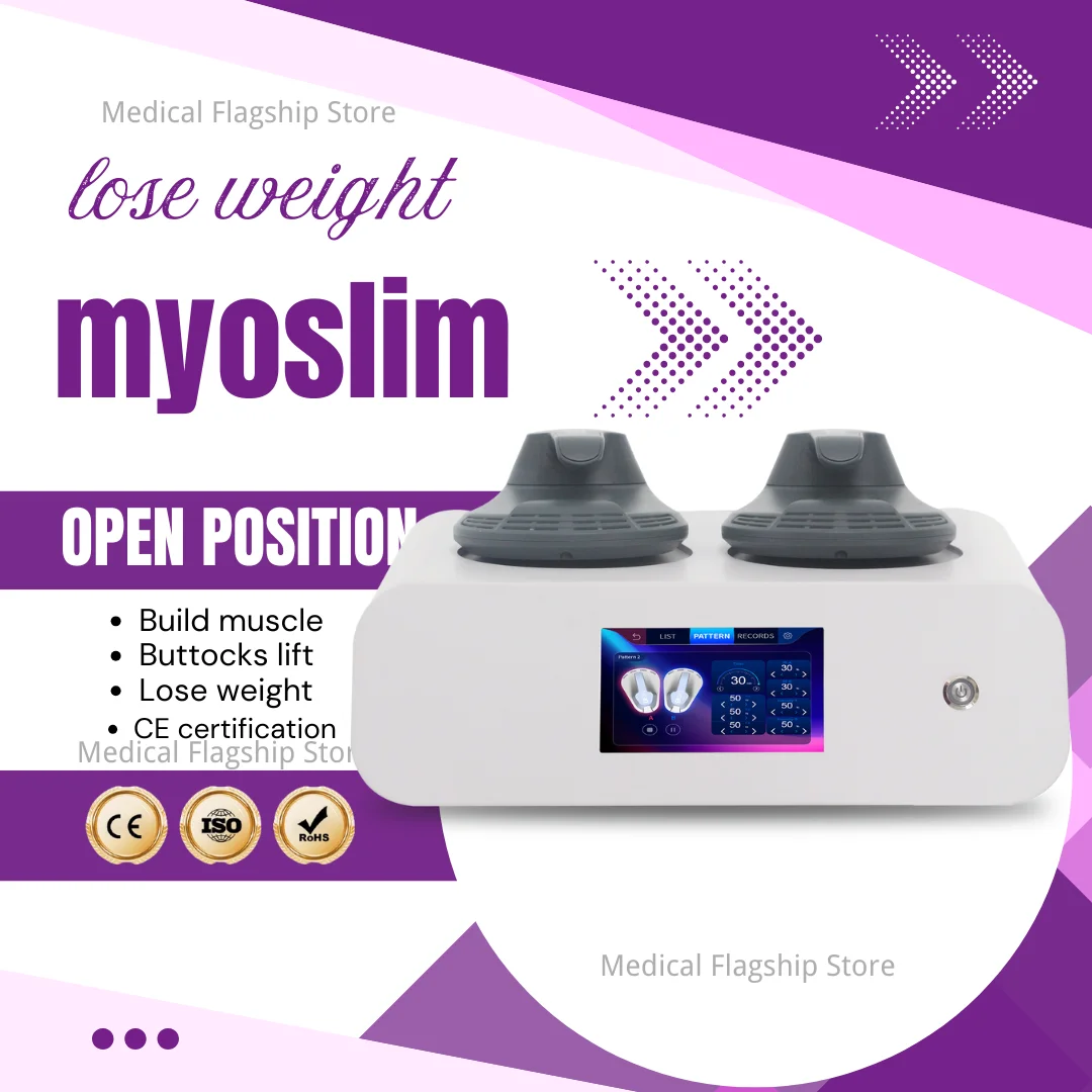 MYOslim 6500W NEO Fat BodySlimming Burning Muscle Nova SSculpting Electromagnetic StimulateSculpt Therapy Machin