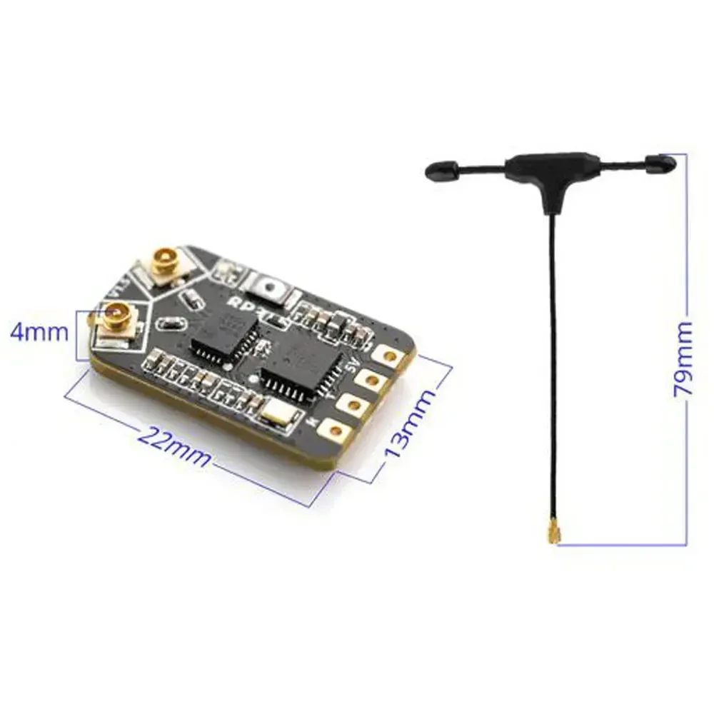 RadioMaster RP1 RP2 RP3 2.4GHZ Receiver ELRS Nano Receiver For TX16S TX12 ZORRO ELRS RC Radio Transmitter