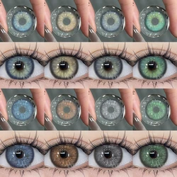 EYESHARE NEW Color Contact Lenses For Eyes Natural Eye Green Color Lens Cosmetic Soft Eye Lenses Blue Beauty Pupils Gray Eye