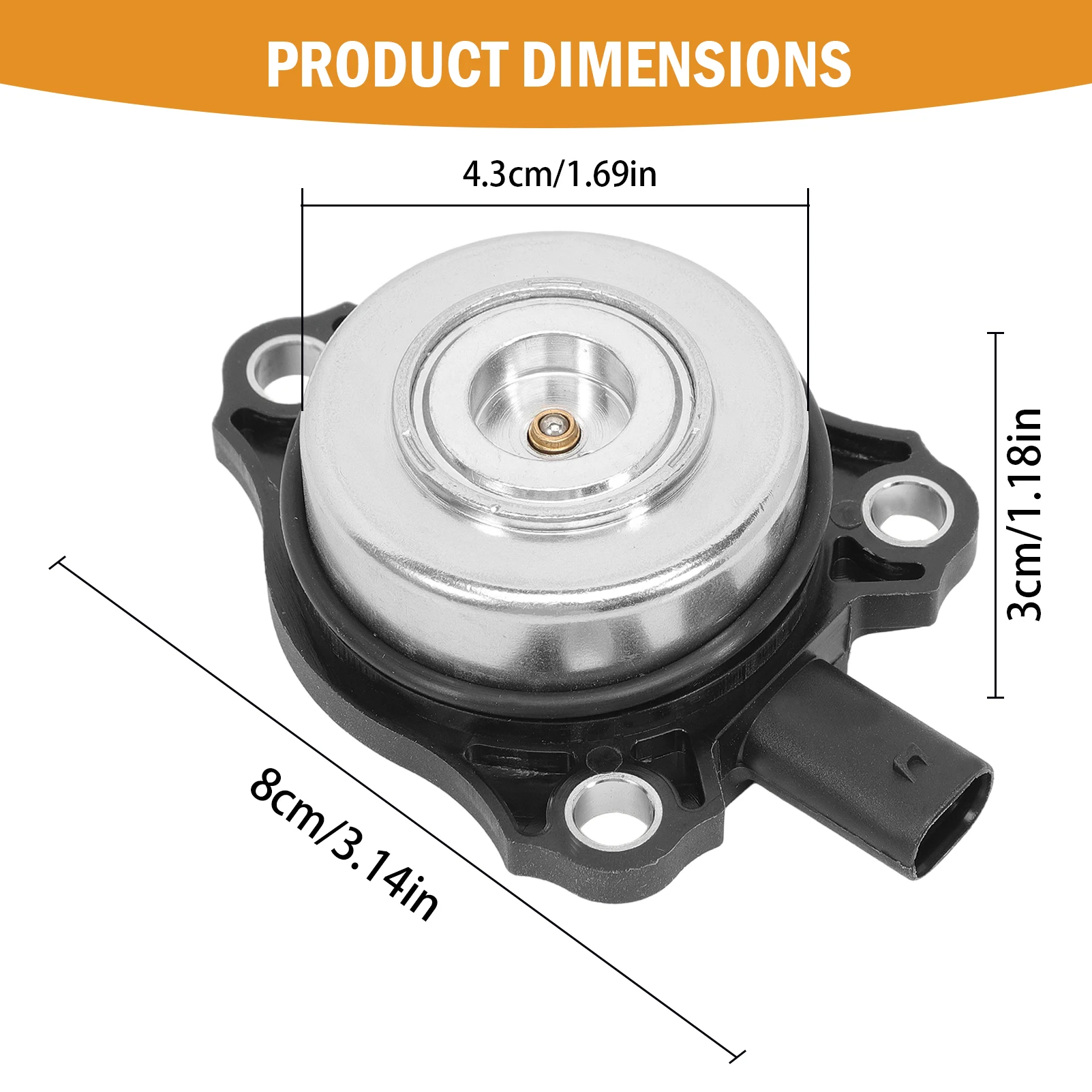 4 * Camshaft Position Sensor+Camshaft Adjuster Magnet Solenoid for C230 C250 C280 C300 CLK350 CLS550 2720510077 0009050443