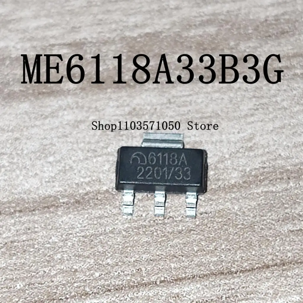 10PCS   ME6118A33B3G   6118A/33    SOT223   Brand new original   instock fast shipping