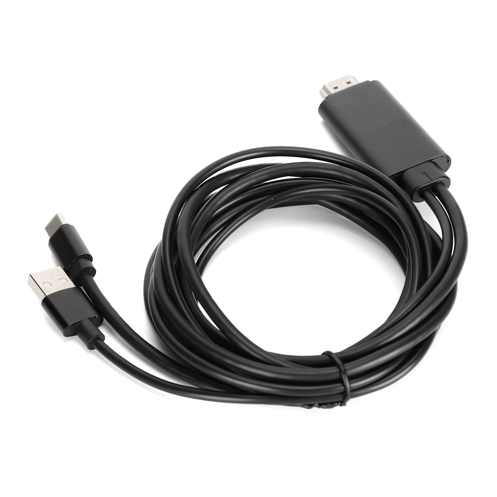Sync Screen Cable Ultra‑lightweight Phone To HDTV Type C To HDMI Compact Size 4K HDTV Adapter Cable for Game for Mobile Phone