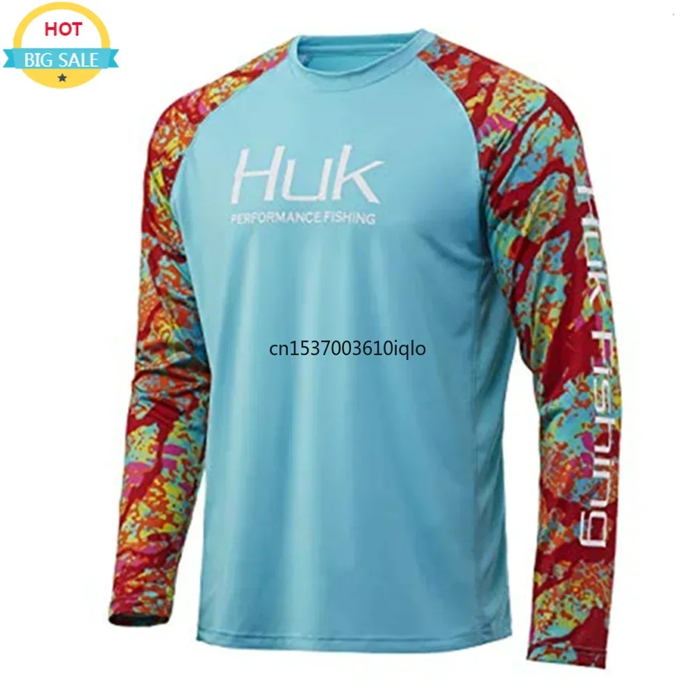 

Рубашка для рыбалки, топ для рыбалки, летний спортивный топ на открытом воздухе с длинными рукавами и защитой от ультрафиолета, одежда для рыбалки, быстросохнущий трикотаж