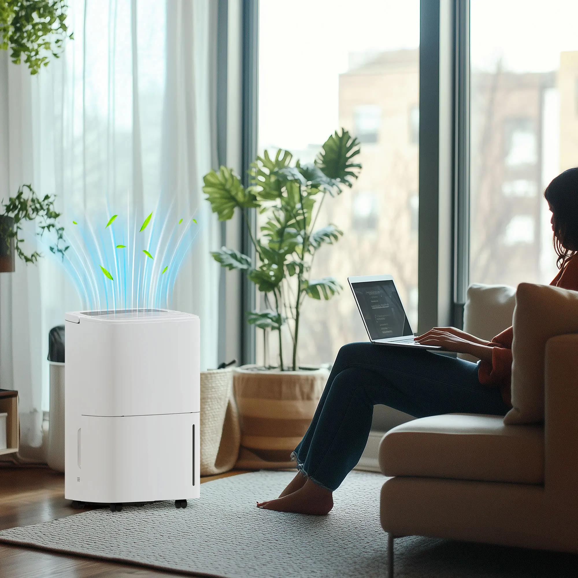 HomTom Déshumidificateur d’Air 20L/Jour Vraiment efficace pour une maison humide Évaluation complète avec scénarios réels