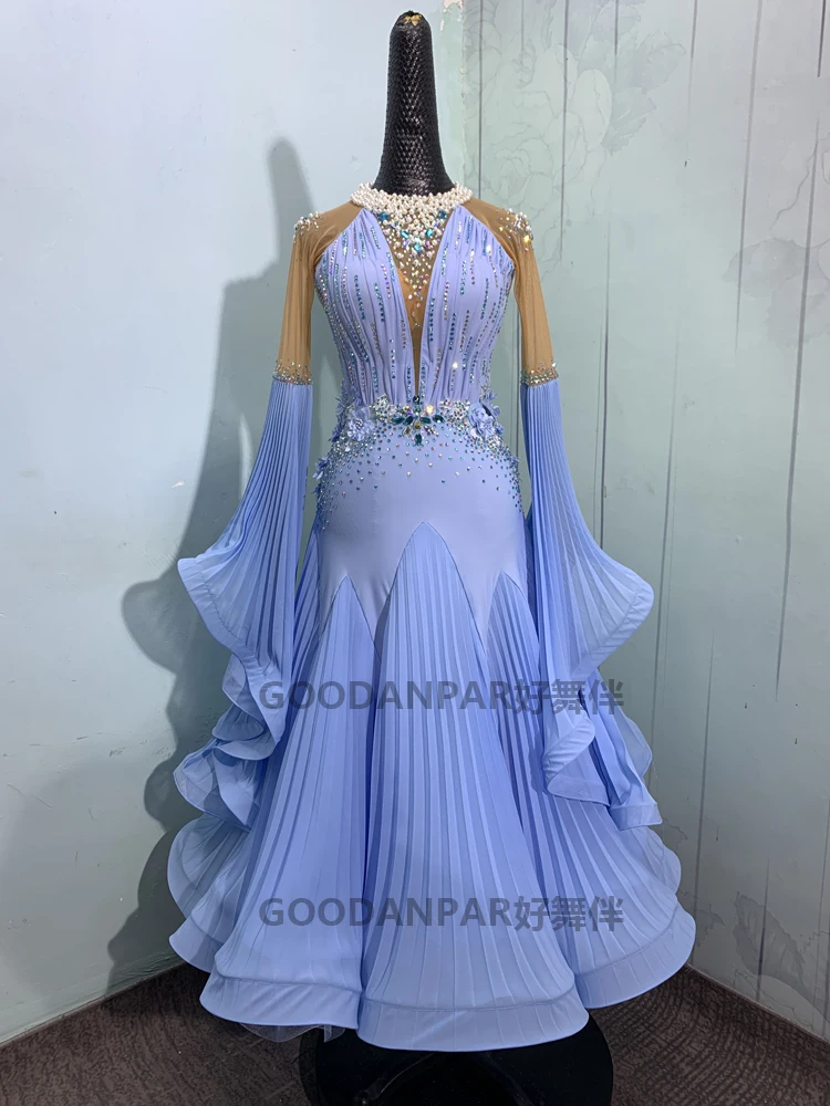 Waltz Ballroom Dance Dress Women Competition  Dance Ballroom Dancing Costume standard dance dress women competition 2024