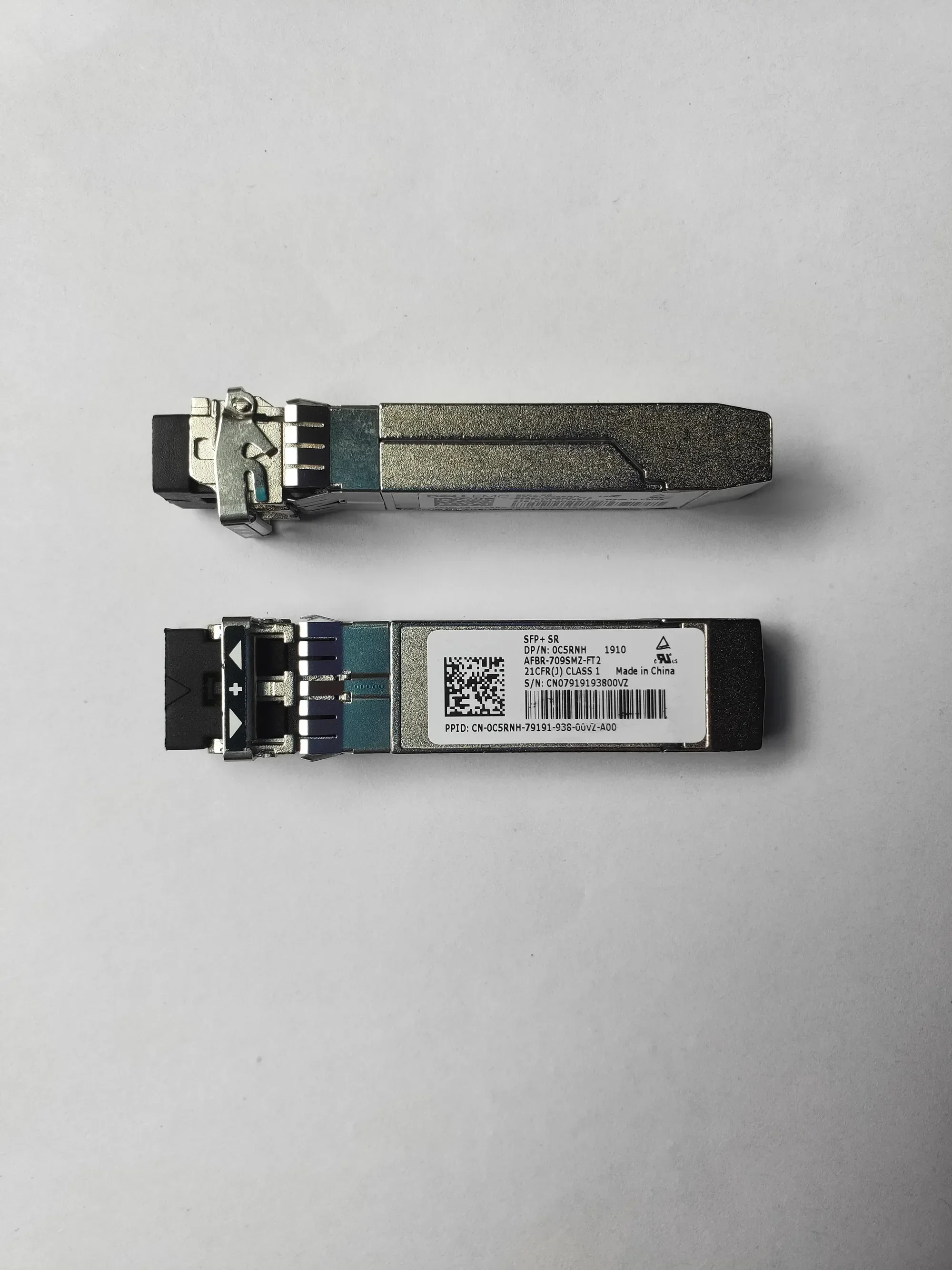 1PCS 10GB Optical Switch AFBR-709SMZ-FT2 SFP+ SR 0C5RNH SFP 10G 850NM Fiber Module SFP