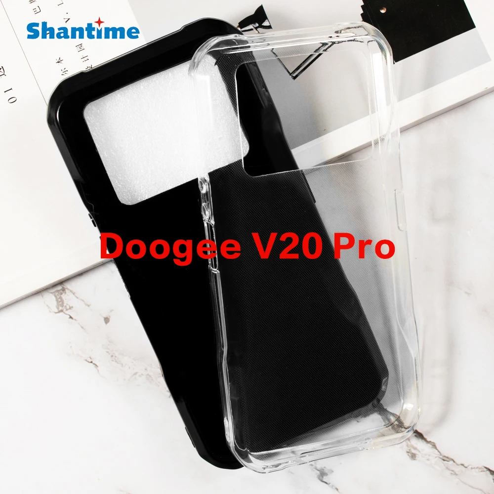 For Doogee V20 Pro Gel Pudding Silicone Phone Protective Back Shell For Doogee V20 Pro Soft TPU Case