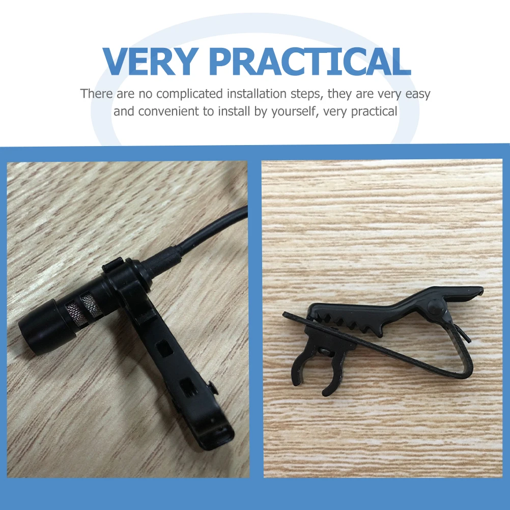 

15pcs Iron Microphone Holder Universal Clip Durable Mic Stand Reliable Clamp For Wireless Handheld Microphones Home Studio