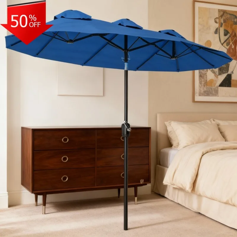

Outdoor Parasol Large Beach Umbrella Out Door Furniture Reinforced Rain Umbrella Gazebo Large Garden Umbrellas Sunshade Patio