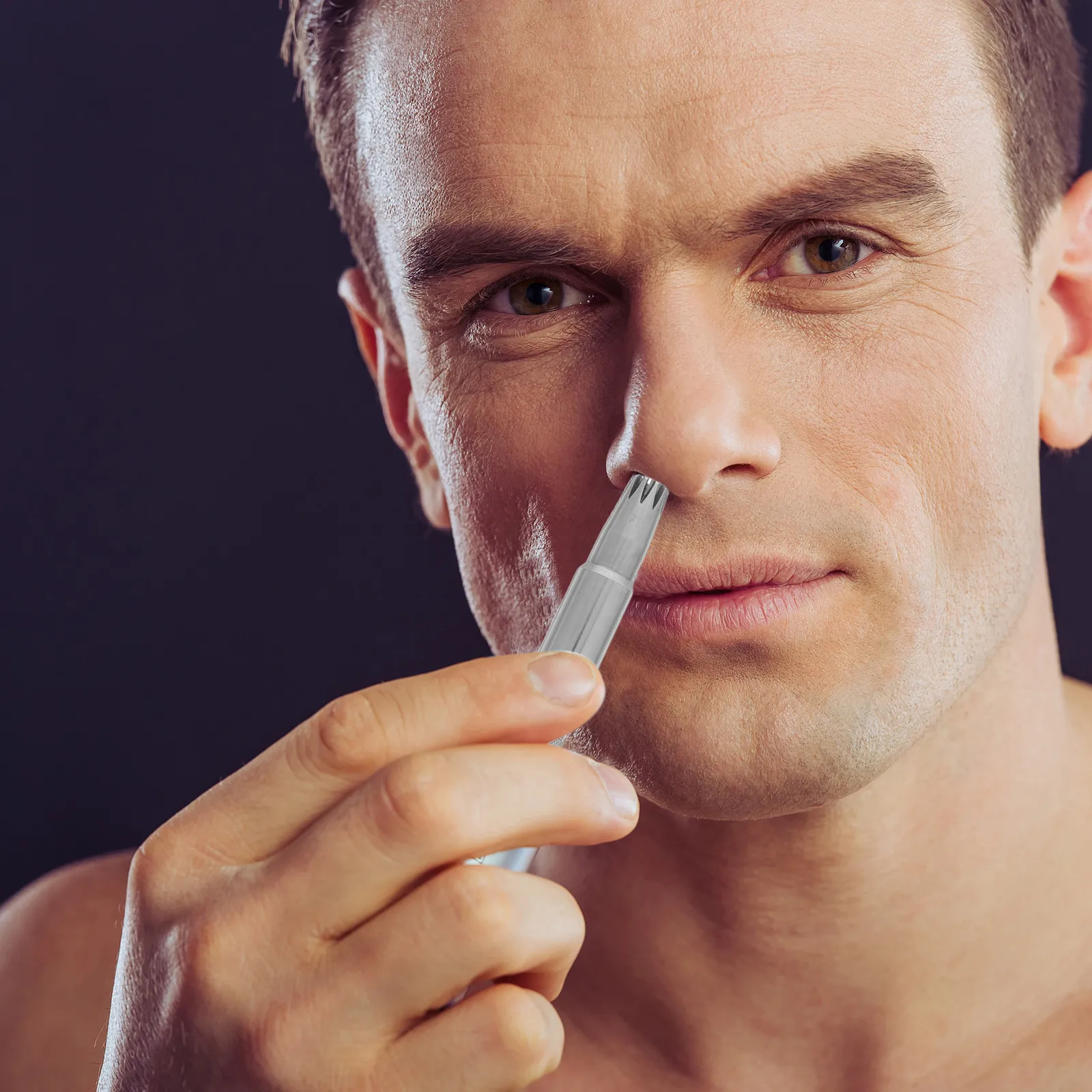 Clipper Silver Protection Nose Cleaning Clipper Hair Nose Hair Trimmer Trimming Efficient Trimming Easy Cleaning