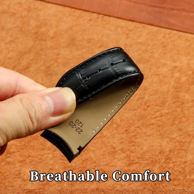 حزام ساعة أصلي لساعة تيسو 1853 T035 حزام ساعة كوتو للرجال 22 مللي متر 23 مللي متر 24 مللي متر جلد البقر Coolfigure T 035410   اكسسوارات