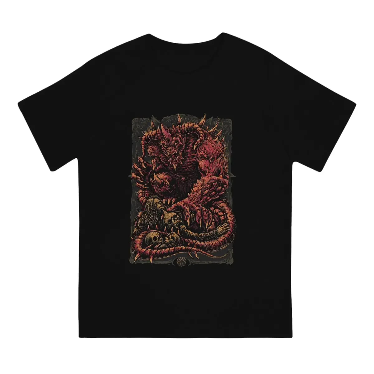 Monster Unique TShirt D-Diablo Leisure T Shirt Newest T-shirt For Adult