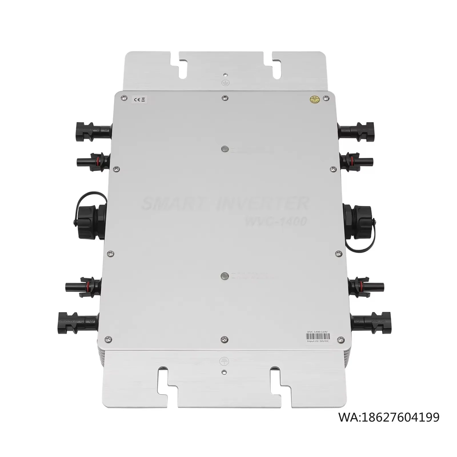 

Solar Micro Inverter 1200W MPPT Grid Tie Pure Sine Wave DC to AC LCD Waterproof Solar Panel Smart Inverter