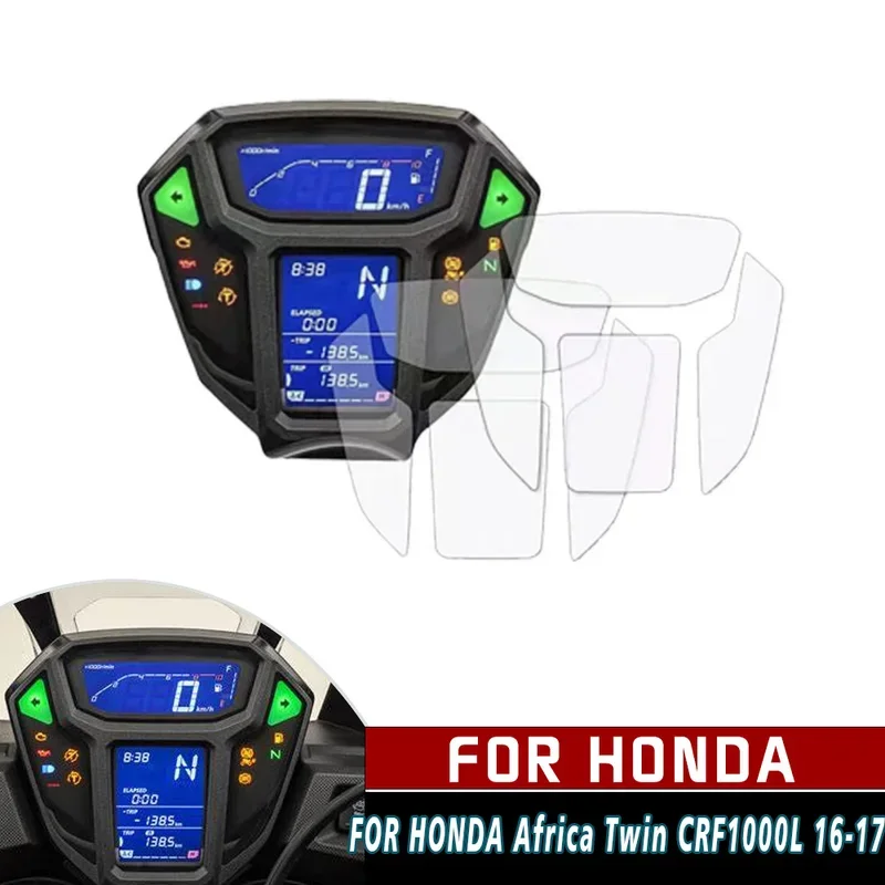 

Motorcycle Dashboard Scratch Cluster Screen Protection Film Protector For Honda Africa Twin CRF1000L CRF 1000 L 1000L 2016 2017