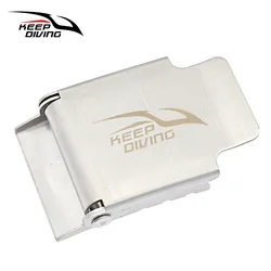 Nuevo tipo 8,9*5 CM hebilla de cinturón de peso de buceo elección de buceo hebilla de acero inoxidable