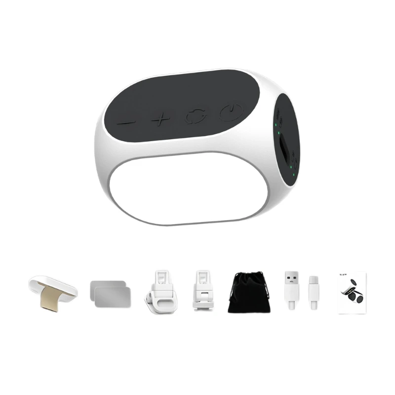 Rechargeable Camera Fill Light With Mount 3 Temperature Settings Adjustable Brightness For DJI Gimbals Stabilizer