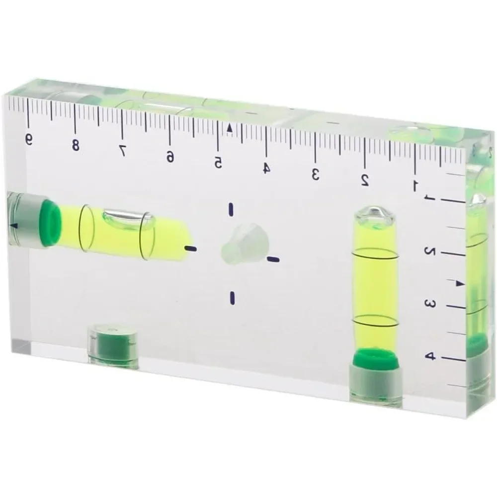 Sheng High Precision Transparent Two Direction Magnetic Level bble Mini Level