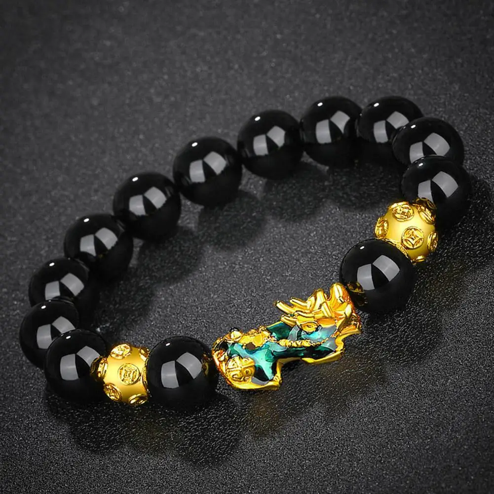  for pixiu Bracelet Six Character Mantra Thermochromic Bracelet Mantra Bring Good Luck And Wealth Buddhism Faith A String X7L4