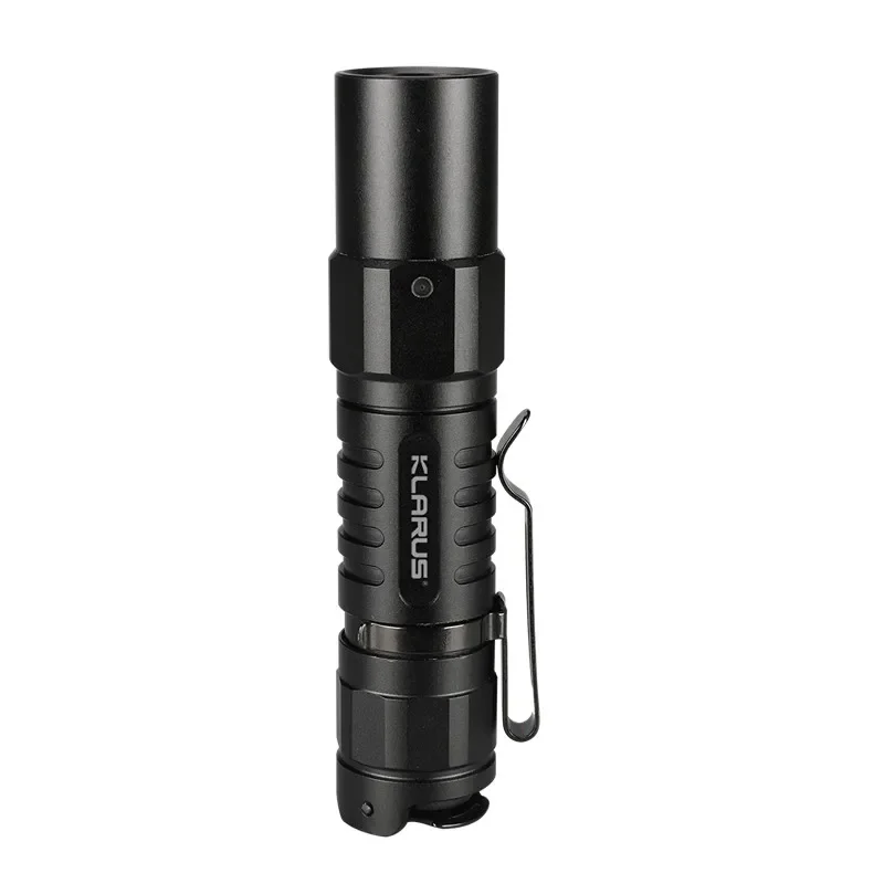 Klarus XT1A Tactical LED Flashlight USB Rechargeable XP-L HD V6 LED max 1000 Lumen With Battery Protable EDC Troch Light