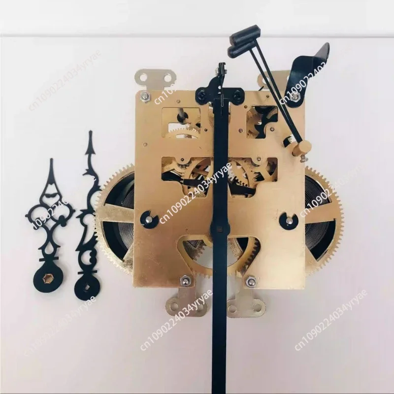 Old-Fashioned Mechanical Winding Full Copper Clock Movement Accessories 31 Days