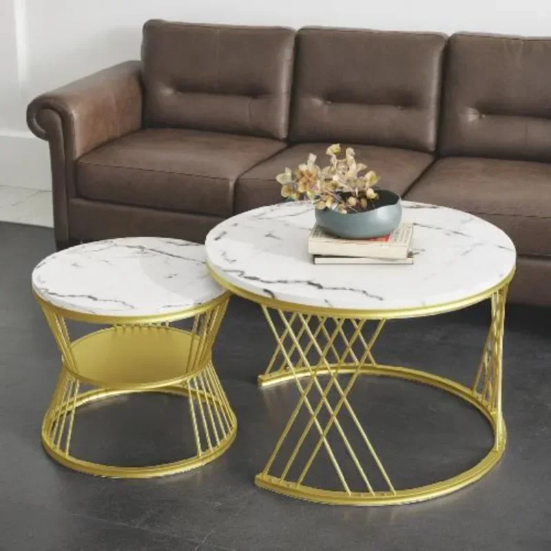 

-Elegant Center Tables Rooms Small Table Modern Living Room Corner Luxury Mini Side Service Coffee Table Bassehome Furniture