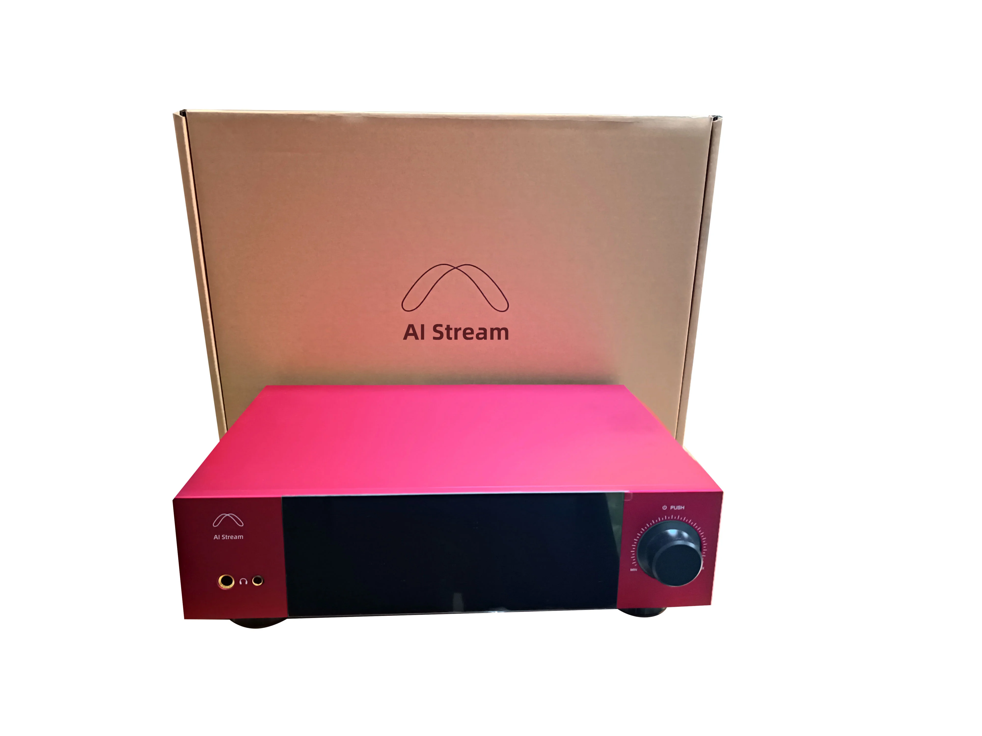 AI Stream MX-5S HIFI Streaming Desktop DSD512 Player + Decoder + مكبرات الصوت الأذن المتوازنة آلة متكاملة 2 * CS43198 فك