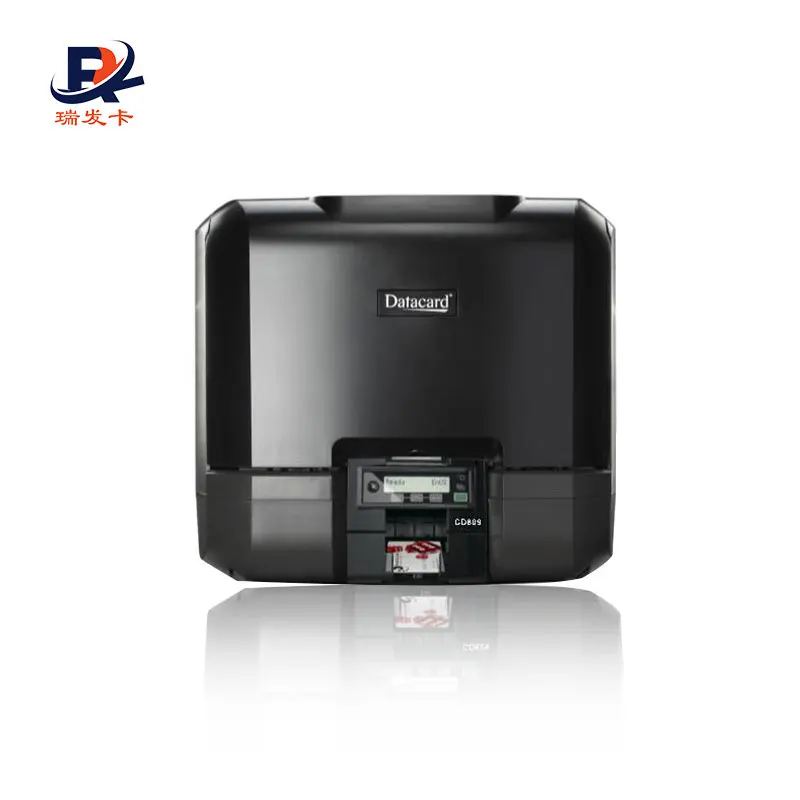 The Datacard CD809 series ID card printer for one or two-sided printing