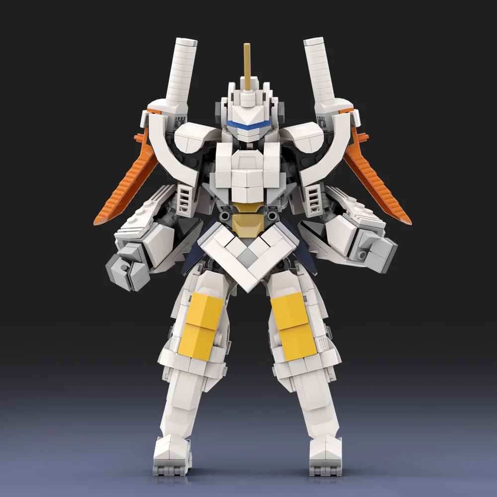 Gobricks MOC ゲームガーディアンロボットビルディングブロックモデルハイテク MechWarrior ロボットレンガ組み立て玩具子供のためのギフト