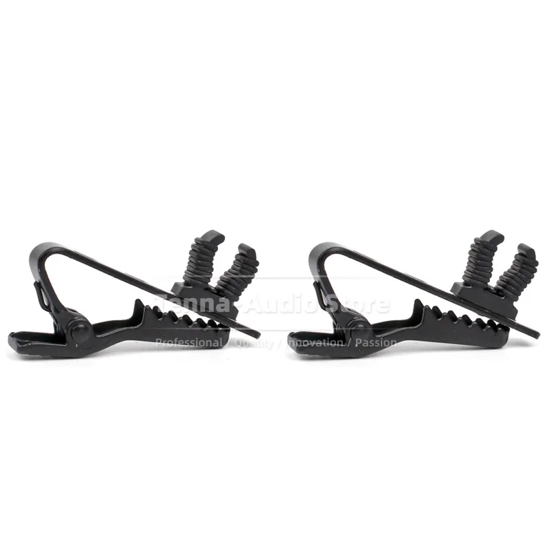 Cable Holder Clasp Accessories For Rode LAVALIER II Wireless Pro Microphone Parts Tie Lavalier Crocodile Clip On Mic Lapel Clamp