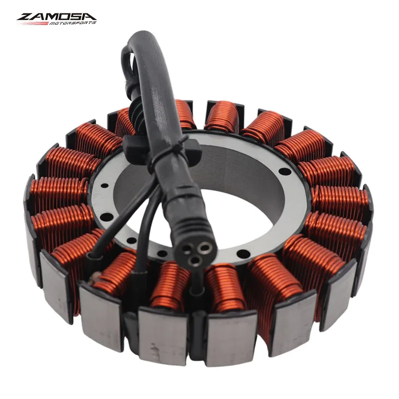 Magneto Generator Stator Coil 3 Phase 40Amp Assembly For Harley Davidson Twin Cam Softail Dyna 2008-2017 OEM 30017-08 30017-08A