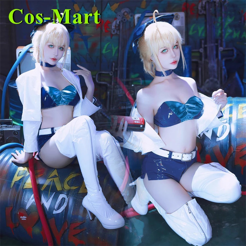 كوس مارت لعبة مصير البقاء ليلة صابر تأثيري حلي سباق فتاة نيرو كلوديوس أقوى مصير FGO فستان قتال لعب الأدوار الملابس