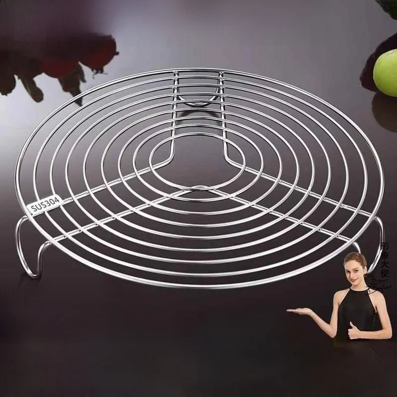 

Stainl Steel 304 St Tray Pad High Prure Cooker Water Separation St Ra Household Steng Pot id round ape S...