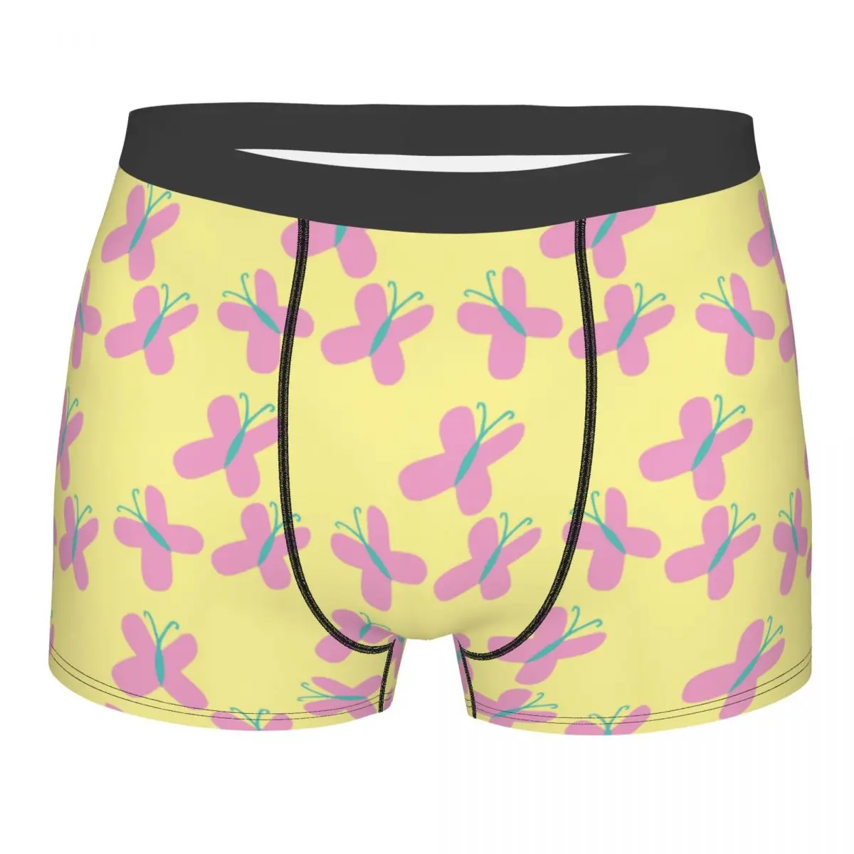 Custom My Little Horse Boxer Shorts Men 3D Print Male Stretch Animated Girl Fluttershys Underwear Panties Briefs