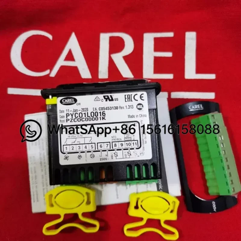 CAREL PYC01L0016 PZCOC00001K Refrigeration Controller Digital Temperature Control Thermostat for Cold Room Industrial Cooling