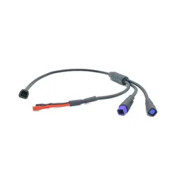 For Bafang Mid Motor M400 M500 M600 1T3 Cable Integrated Line 1T3 Bus with 6V Light Line