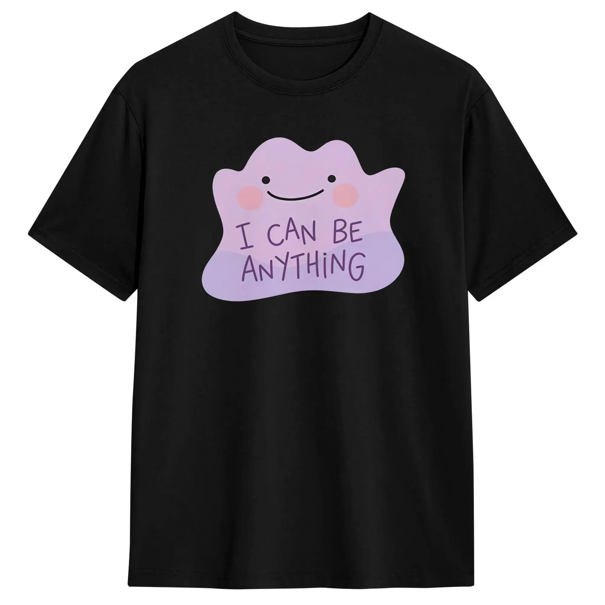 Men's I Can Be Anything Ditto T Shirt  100% Cotton Clothes Vintage Short Sleeve Crewneck Tees Plus Size T-Shirts