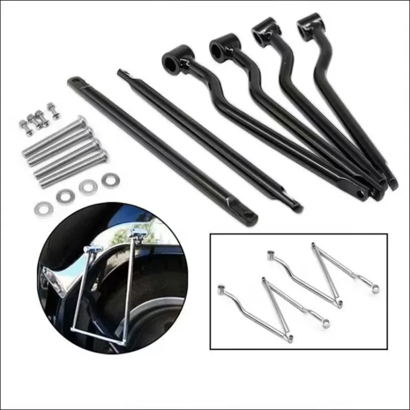 Motorcycle Parts Saddlebag Support Guard Bars Mount Bracket For Kawasaki Vulcan VN 400 800 900 400 500 1500 1600 1700 S650 EN650