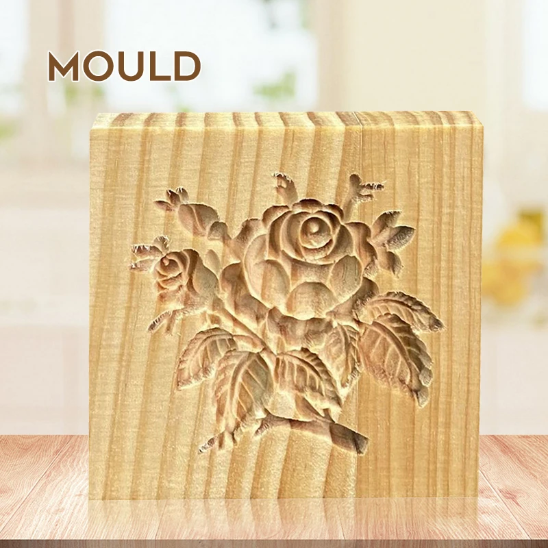 Newly Carved Wooden Pryanik Gingerbread Cookie Mold Diy Baking Cookie Cutter Mould Practical Kitchen Tools Outils Pâtisserie