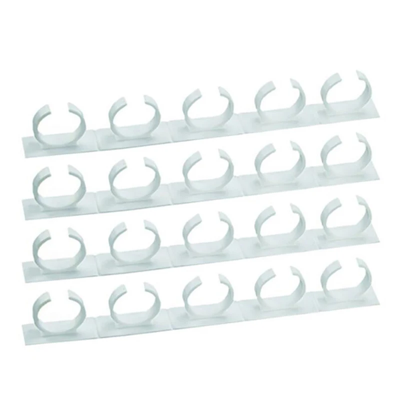 ●4 Pcs Kitchen Spice Jar Rack Wall-Mounted Adhesive Seasoning Bottles Holder Cabinet Door Hooks Spice Bottle Hanging Clip-ABFB