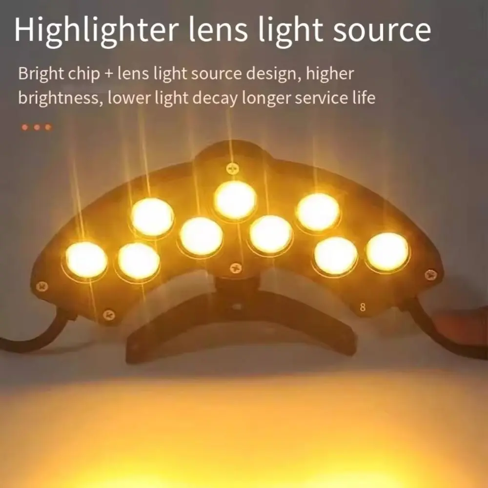 

Waterproof LED Corrugated Light Pavilion Roof High Brightness Tile Eave Light Durable Ancient Building