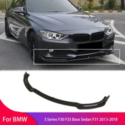 Car Front Spoiler Bumper Lip Lower Splitter Blade for BMW 3 Series F30 F35 Base Sedan F31 2013-2018 Front Bumper Surround