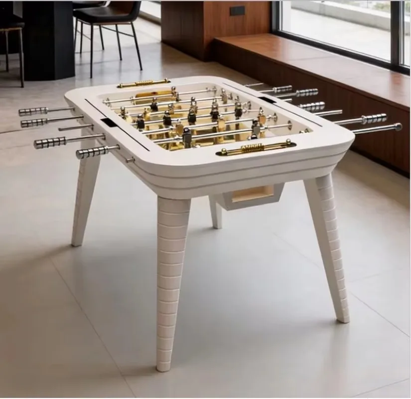 Football table light luxury design eight par two-person table football game