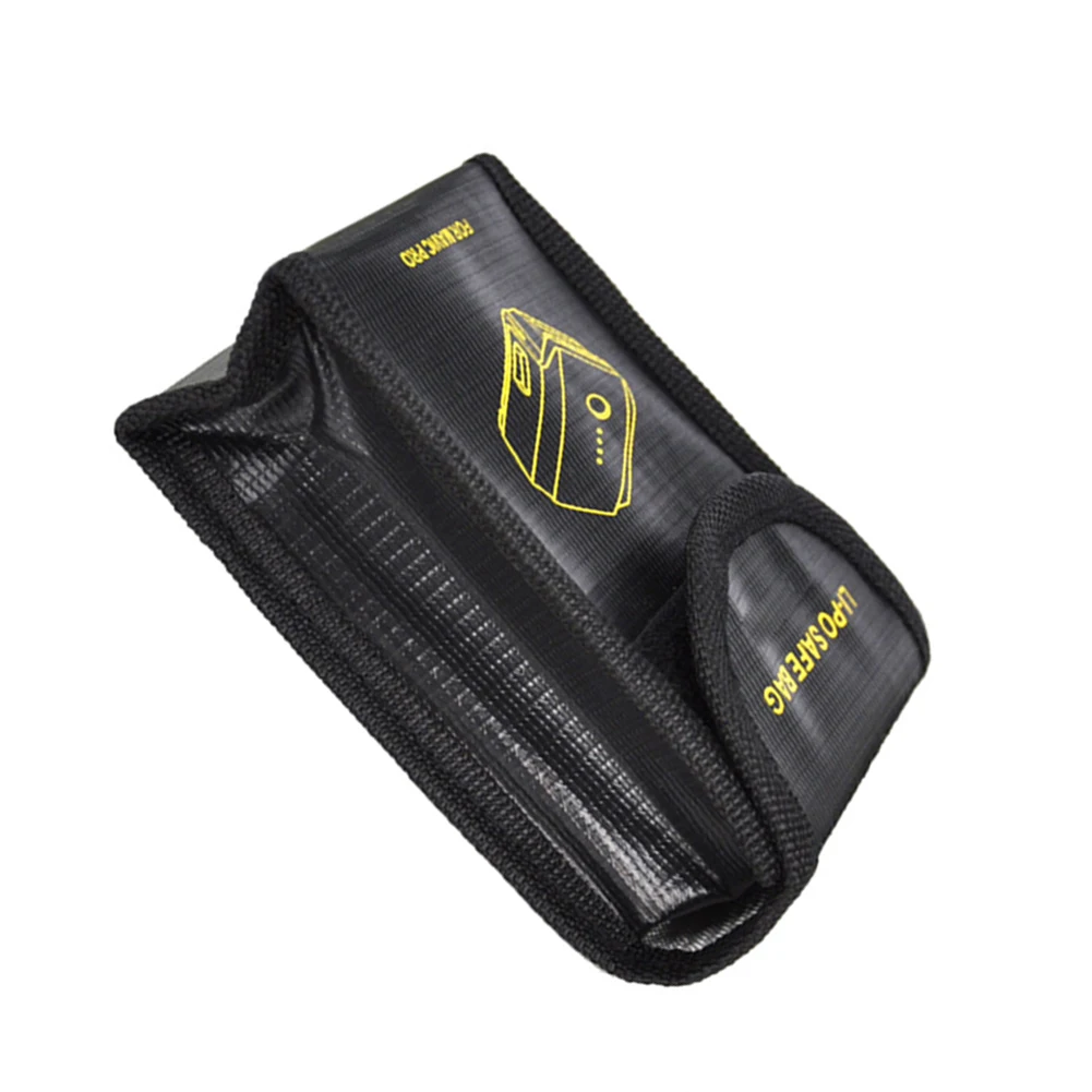 Compact Fire Containment Bag for Lithium Ion Batteries Used in For RC Vehicles and Small Unmanned AiFor RCraft