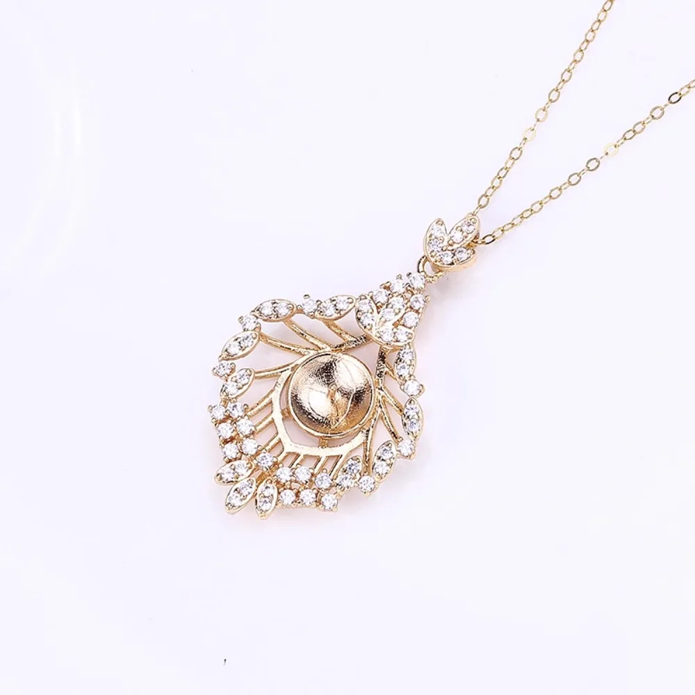 

2 шт., застежка-подвеска, соединитель с медным покрытием, 18-каратное золото, подвеска, настройки, фурнитура для ювелирных изделий, детали, фурнитура, аксессуары для подключения