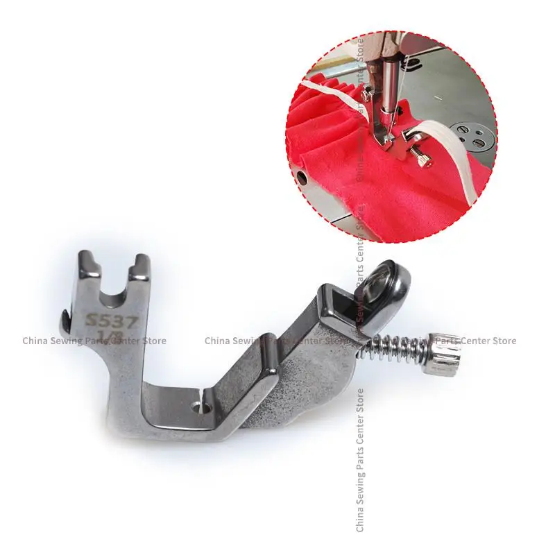 S537 эластичная прижимная лапка, плечевой ремень, ножки, резиновый стержень для промышленных швейных машин, аксессуары 1/8 3/16 1/4
