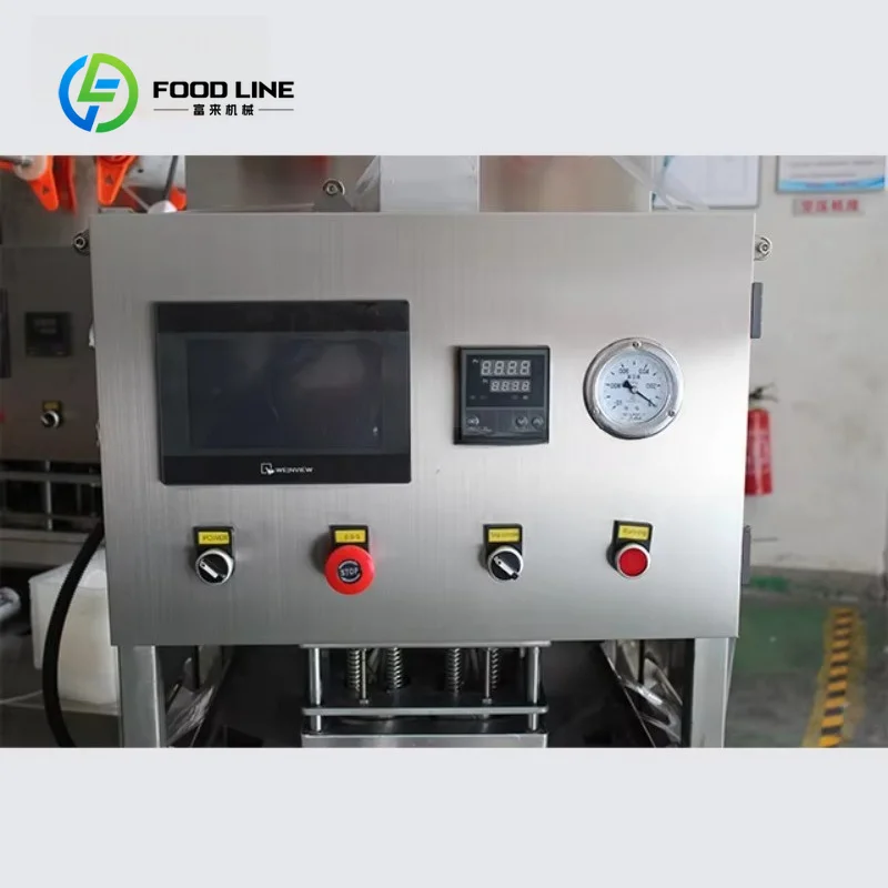 customized vacuum skin tray sealer machine low maintenance requirements for meat seafood food production