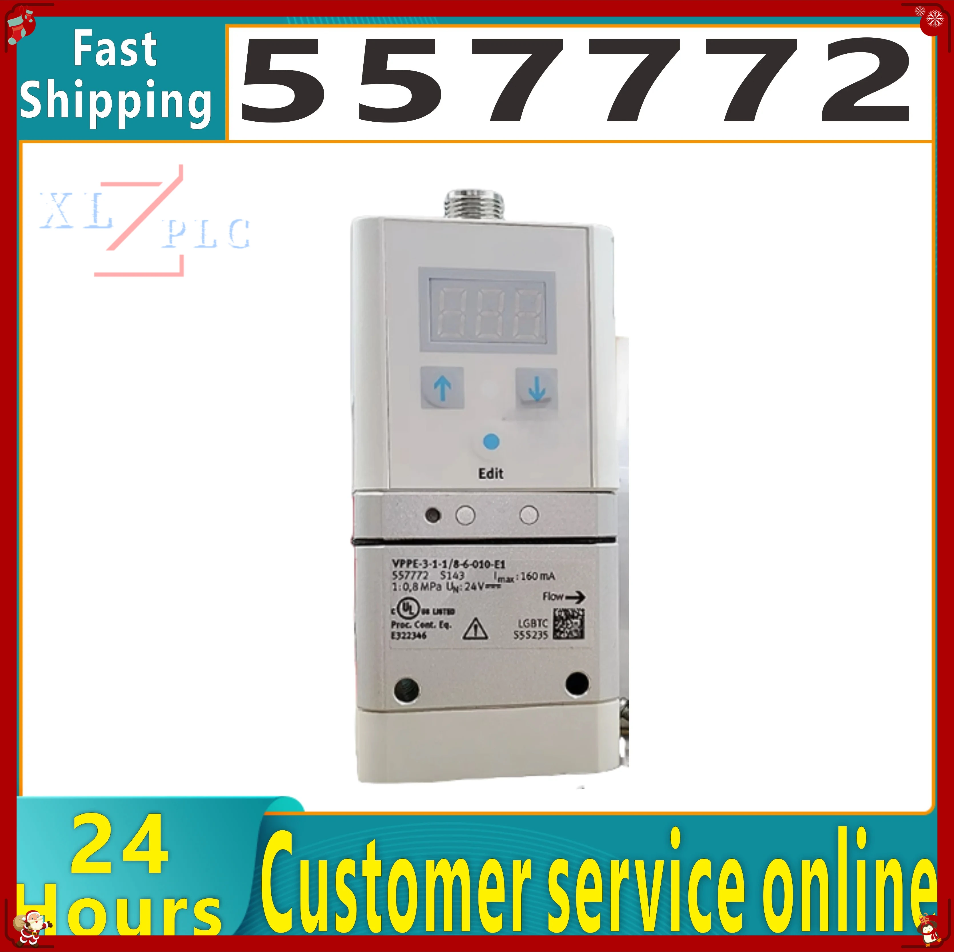 

100% НОВЫЙ пропорциональный клапан 557772 QUINT4-PS/1AC/24DC/20 557773 557771 539639 557774 VPPE-3-1-1/8-2-420-E1
